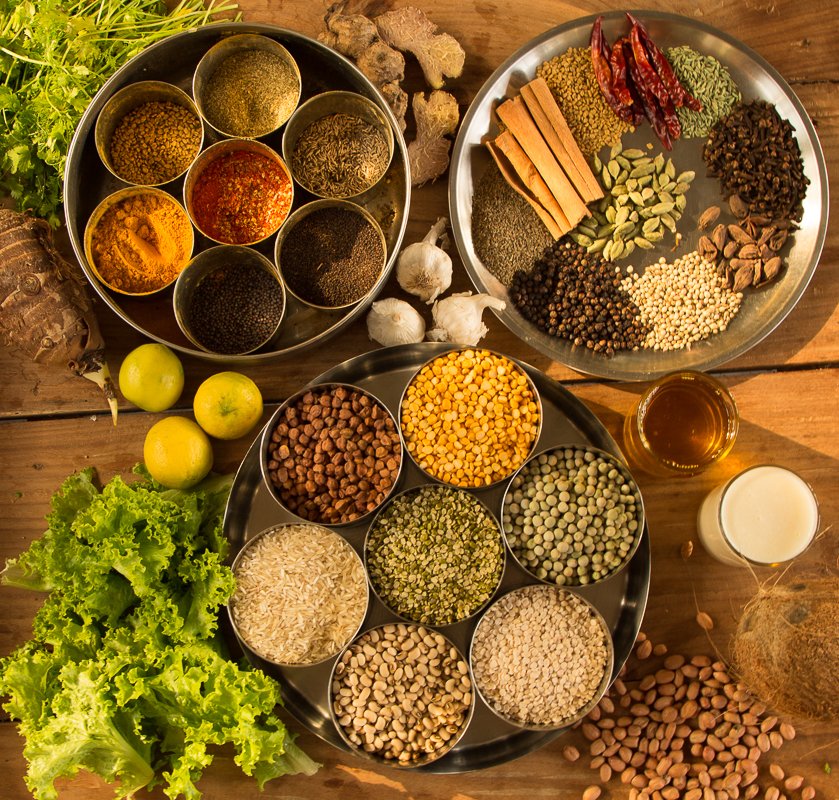 Ayurveda herbs and spices