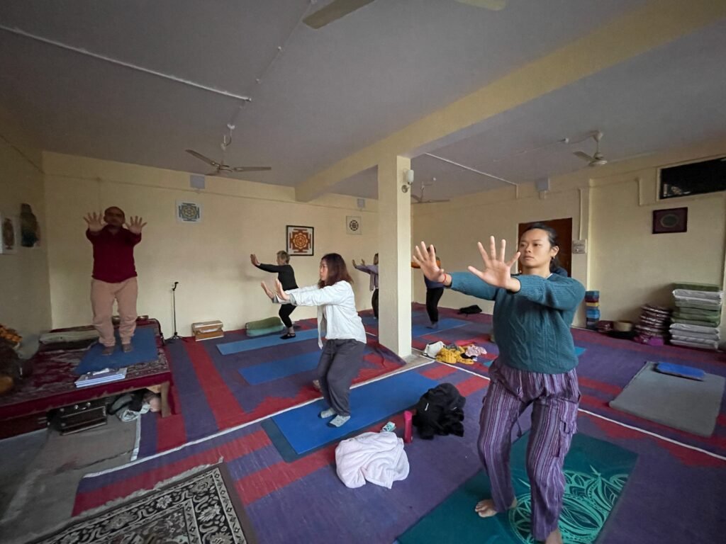 Hatha yoga as preparation for meditation